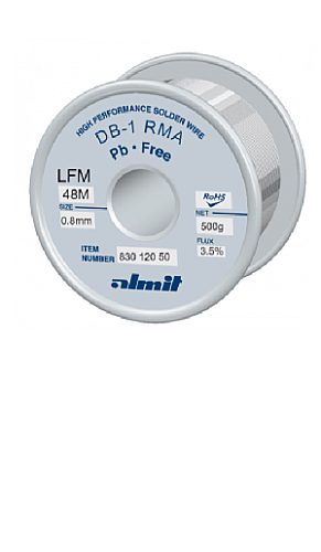 Almit 83012050 0,8 mm - SAC305 - L1 - 0,5kg - Kurşunsuz Lehim Teli