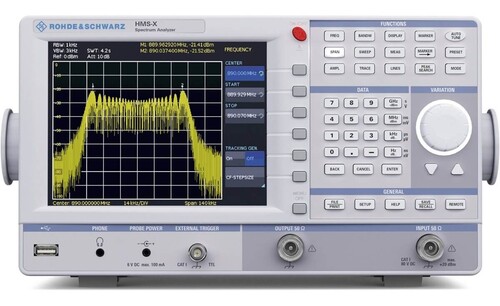 Rohde&Schwarz - R&S HMS-X 100 KHZ - 1,6 GHZ Spektrum Analizör Hameg