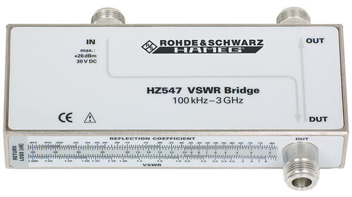 Rohde&Schwarz - R&S HZ547 3GHZ VSWR Spektrum Analizör Köprüsü Hameg