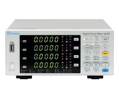 Chroma 66205 600V/30A 10 kHz 1 Kanal Dijital Power Metre