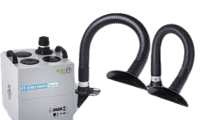 Weller - Weller 4V-KIT2F Zero Smog İki Kullanıcı Funnel Başlıklı Lehim Dumanı Emici Sistem - T0053664699