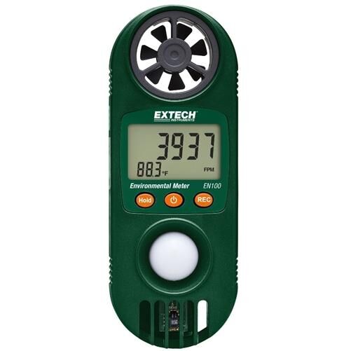 Extech EN100 Işık Sensörlü Higro Termo Anemometre Ölçüm Cihazı