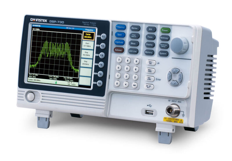 GW instek GSP-730 150 kHz-3 GHz Spektrum Analizör