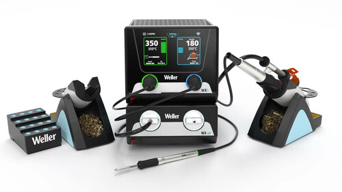 Weller - Weller WXS-AIR-SET 300W Dijital Isı Ayarlı Havya Rework Seti - T0053456699 