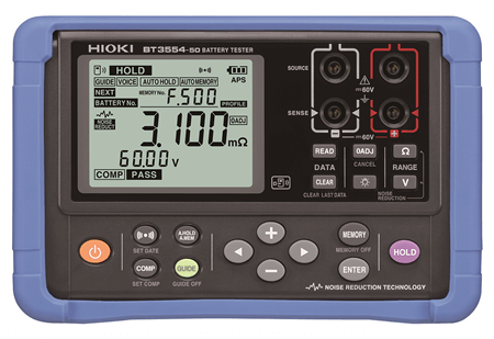 Hioki BT3554-50 6-60V 3 mOHM-3 Ohm Kablosuz Batarya Test Cihazı - Thumbnail