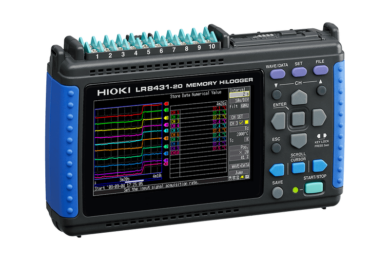 Hioki LR8431 10 Kanal Datalogger