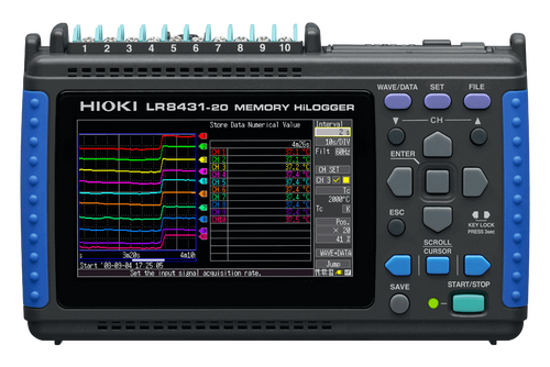 Hioki LR8431 10 Kanal Datalogger - Thumbnail