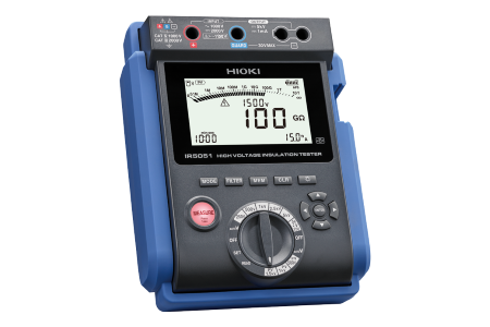 Hioki IR5051 250-5000V 10 TOhm Dijital Yüksek Gerilim İzolasyon Test Cihazı 