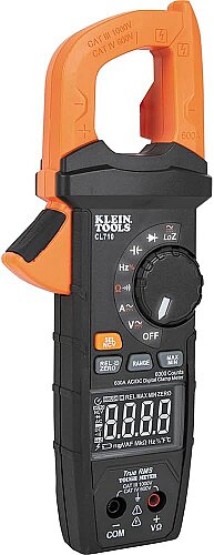 Klein Tools CL710 600A TRMS Pensampermetre 