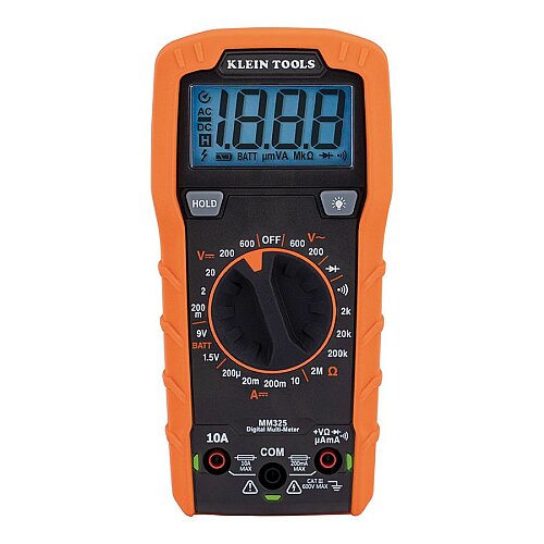 Klein Tools MM325 600V AC/DC Dijital Multimetre 