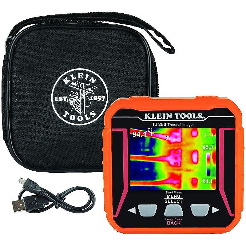 Klein Tools TI250 Bataryalı Termal Görüntüleme Kamerası (+ 19.200 Pxl) - 1