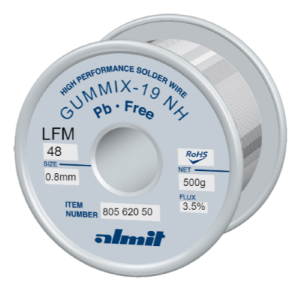 Almit - Almit 80562050 0,8 mm - SAC305 - L0 - 0,5 kg - Kurşunsuz Lehim Teli