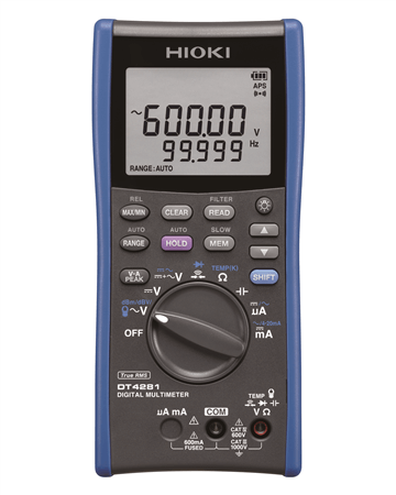 Hioki - Hioki DT4281 Kelepçe Uyumlu Dijital Multimetre