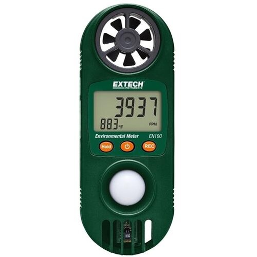 Extech - Extech EN100 Işık Sensörlü Higro Termo Anemometre Ölçüm Cihazı