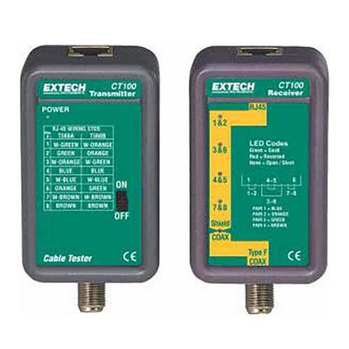 Extech - Extech CT100 Network Kablo Test Ölçüm Cihazı
