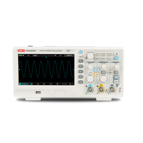 Uni-t - Uni-t UTD2102CEX+ 100 MHZ 2 Kanal Dijital Osiloskop