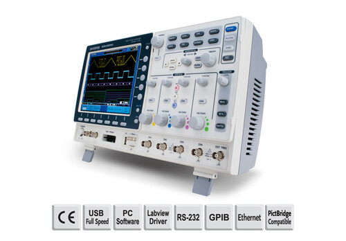 GW instek - GW instek GDS-2304A 300 MHz 4 Kanal Dijital Osiloskop