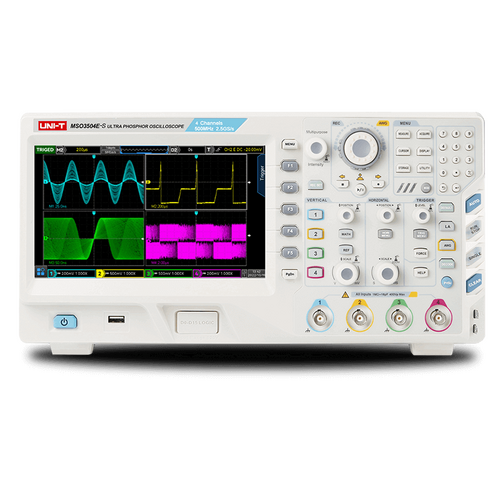 Uni-t - Uni-t MSO3504E-S 500 MHZ 4 Kanal Dijital Dokunmatik Osiloskop