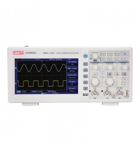 Uni-t - Uni-t UTD2052CL+ 50 MHZ 2 Kanal Dijital Osiloskop