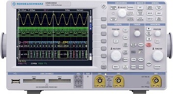 R&S HMO3032 300 MHz 2 Kanal Dijital Osiloskop Hameg - Thumbnail