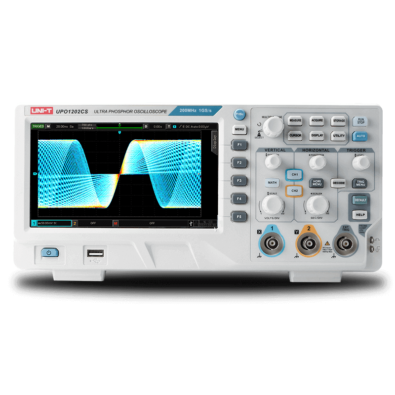 Uni-t UPO1102CS 100 MHZ 2 Kanal Dijital Osiloskop