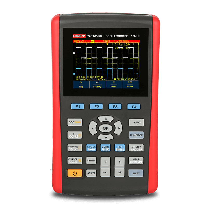 Uni-t UTD1050DL 50 MHZ 2 Kanal Dijital El Tipi Osiloskop