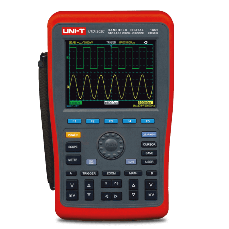 Uni-t UTD1102C 100 MHZ 2 Kanal Dijital El Tipi Osiloskop