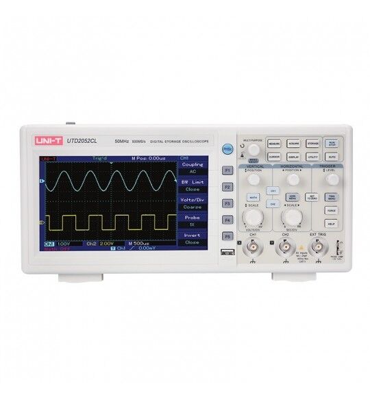 Uni-t UTD2052CL+ 50 MHZ 2 Kanal Dijital Osiloskop