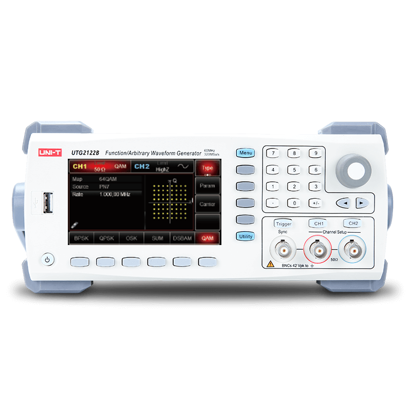 Uni-t UTG2122B 120MHZ 2 Kanal Sinyal Jeneratörü