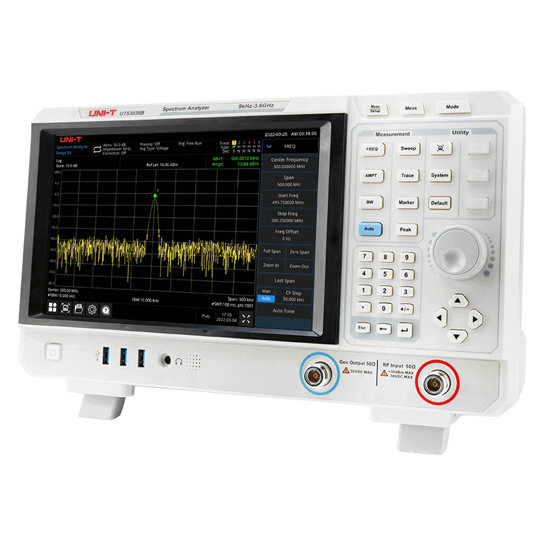 Uni-t UTS3036B-BUNDLE 9KHZ-3,6GHZ Spektrum Analizör