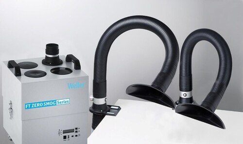 Weller - Weller 4V-KIT2F Zero Smog İki Kullanıcı Funnel Başlıklı Lehim Dumanı Emici Sistem - T0053664699
