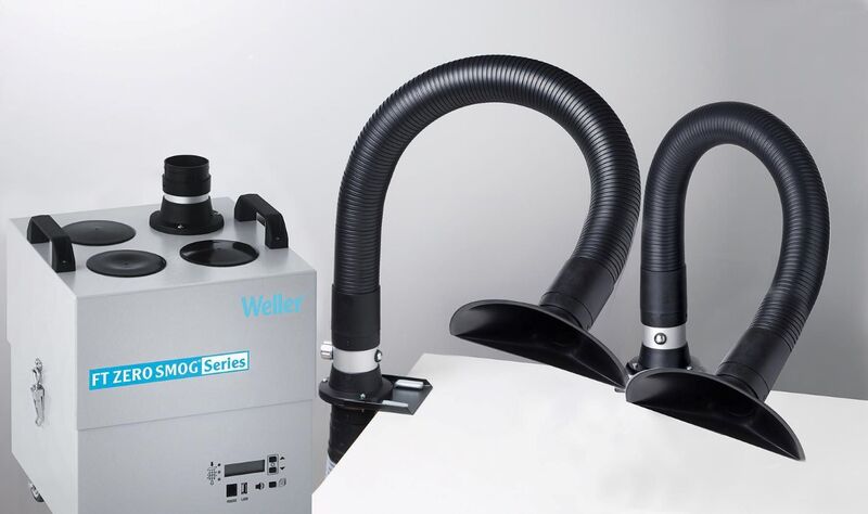 Weller 4V-KIT2F Zero Smog İki Kullanıcı Funnel Başlıklı Lehim Dumanı Emici Sistem - T0053664699