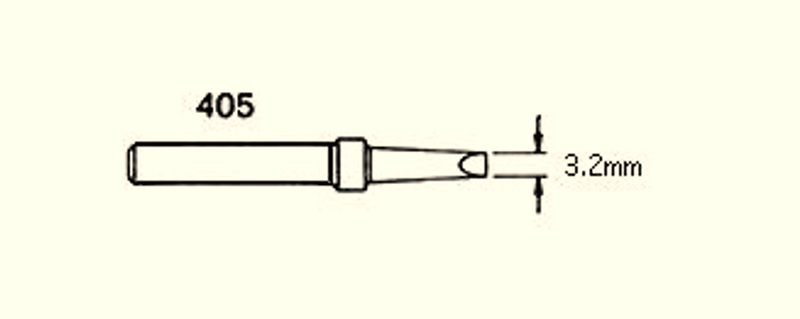 Xytronic 3,2mm Havya Ucu 44-415405 ( 405 ) - 1